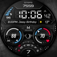 MD289 Digital watch face